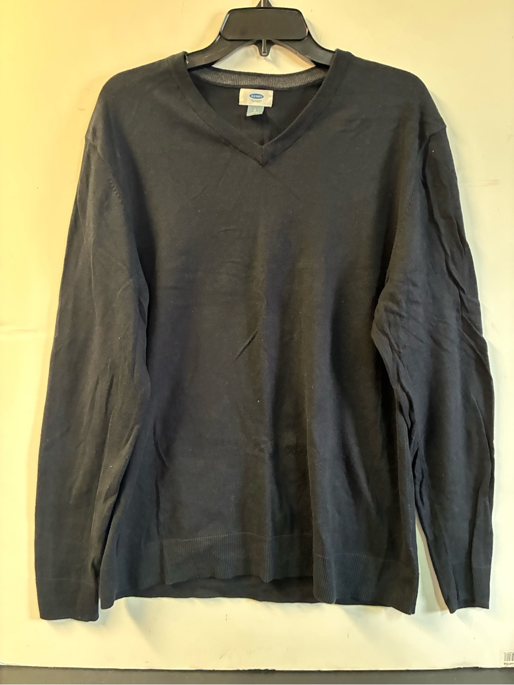 Men's V-Neck Sweater - Black